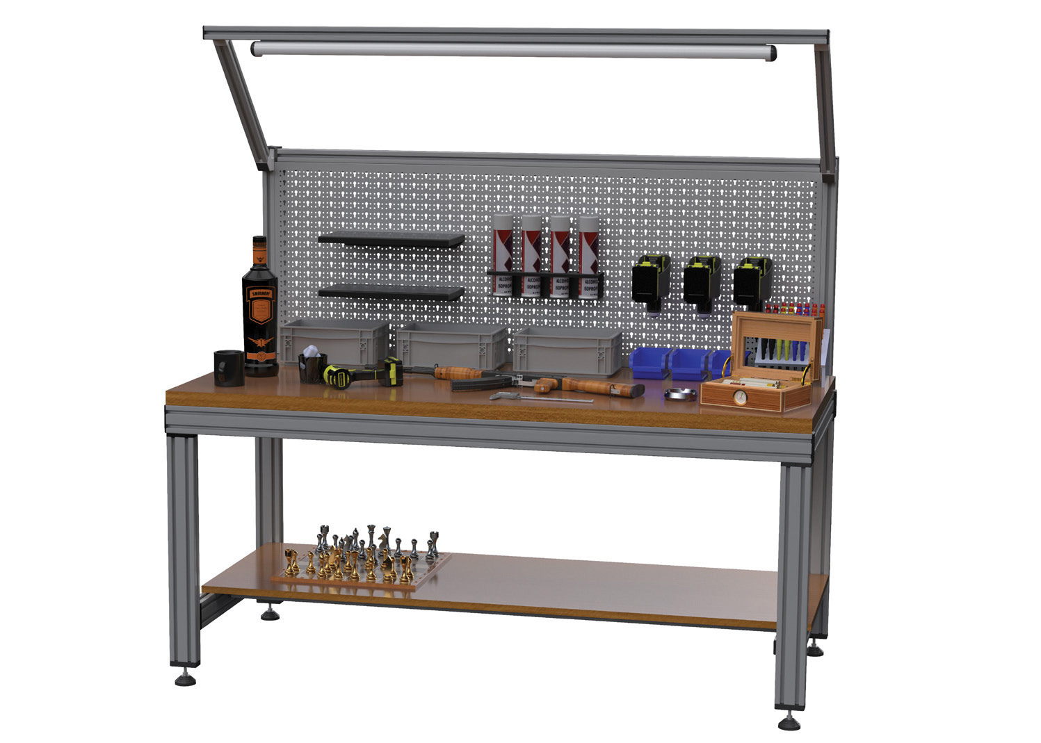 Service workbench · 2000×800 mm